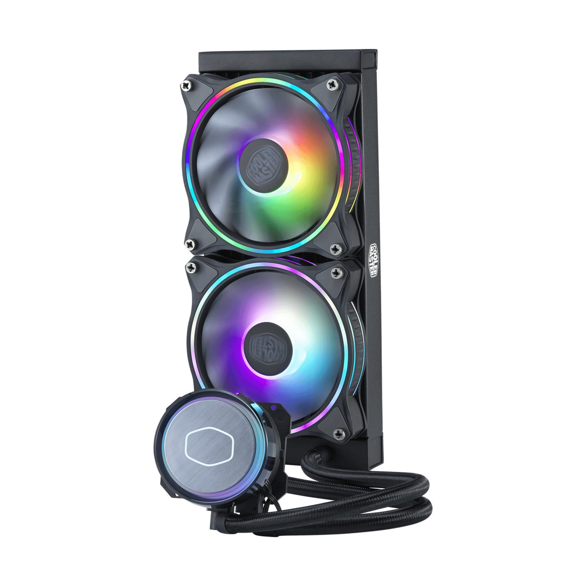 Sistema de Enfriamiento Cooler Master Negro 1800 RPM (MLX-D24M-A18P2-R1)