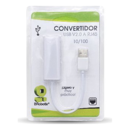 Adaptador BROBOTIX USB V2.0 A RJ45