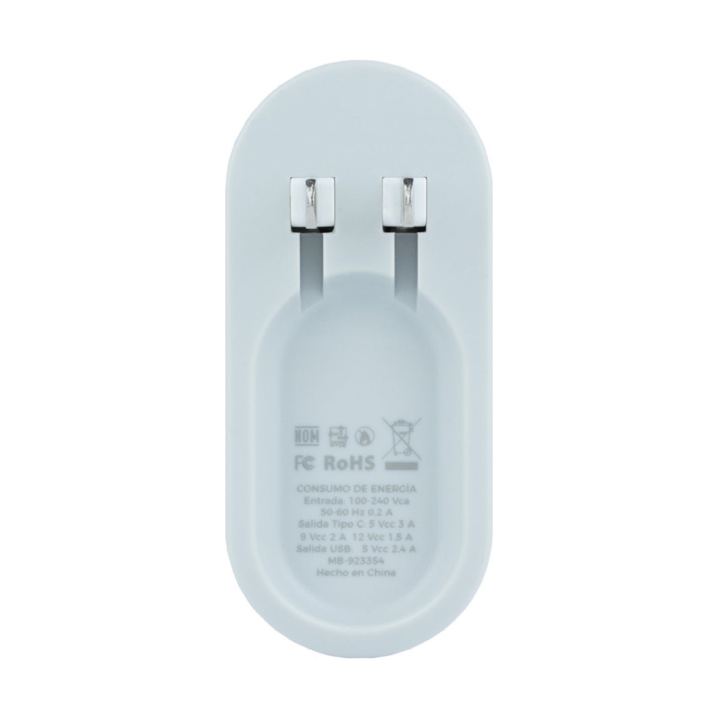 Cargador  Mobifree Cargador de pared USB y Tipo C