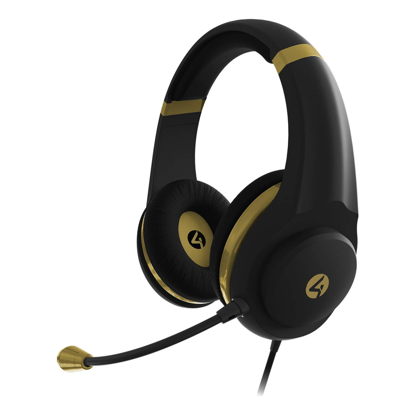 Auriculares 4Gamers XP-GOLDR-BLK-4G