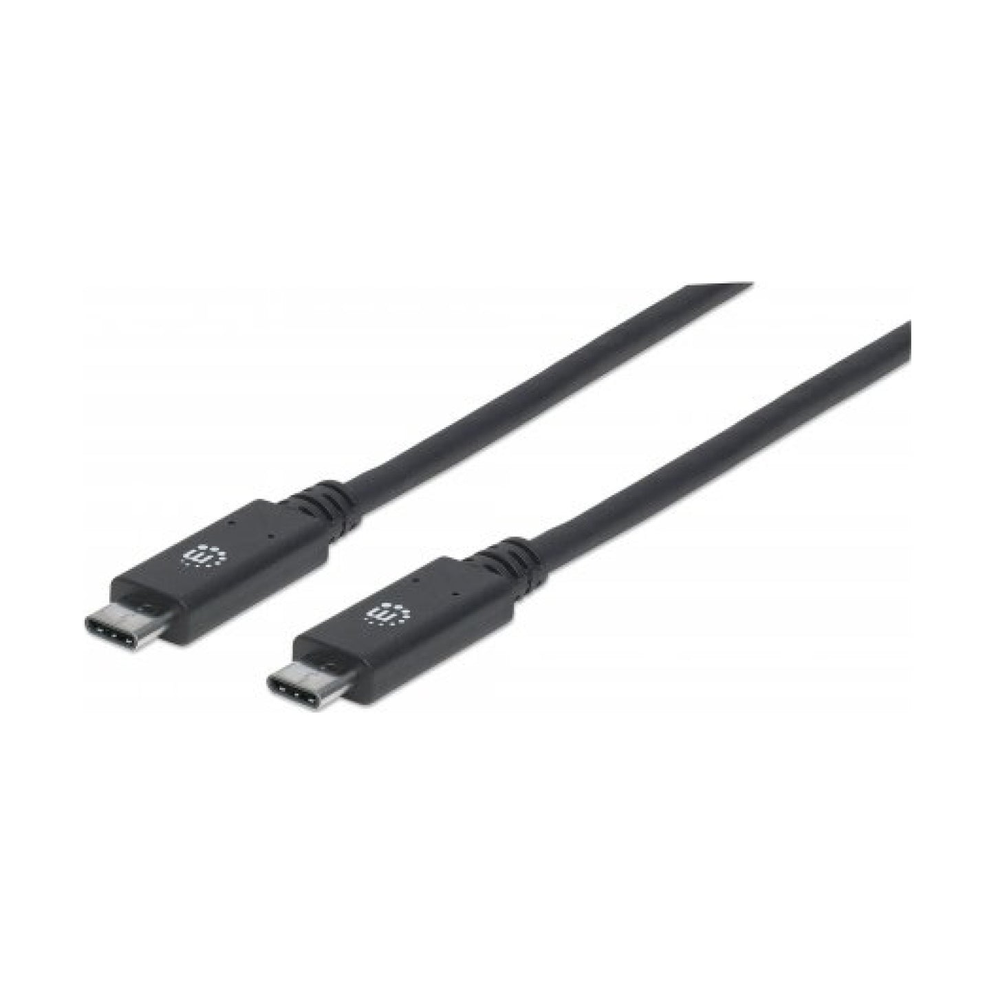 Cable USB Tipo C MANHATTAN USB-C macho a USB-C macho