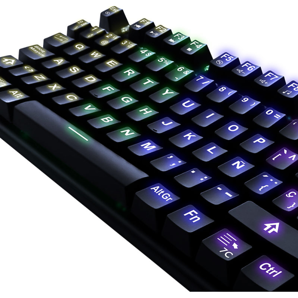 TECLADO GAMER ME SWAZ RGB Yeyian SPARK SERIE 2000