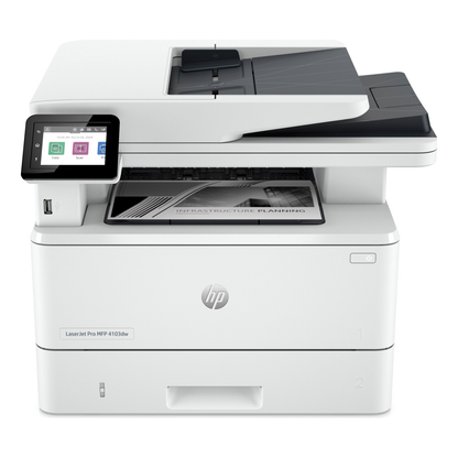 Multifuncional HP LaserJet Pro 4103FDW Impresión, Copia y Escaneo 40 ppm (2Z629A)