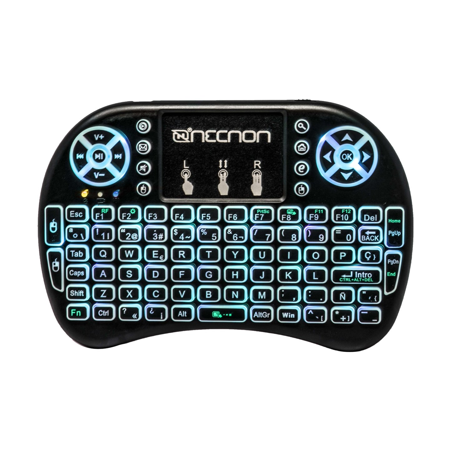 Control Remoto con Mousepad y Teclado NECNON NCR-01