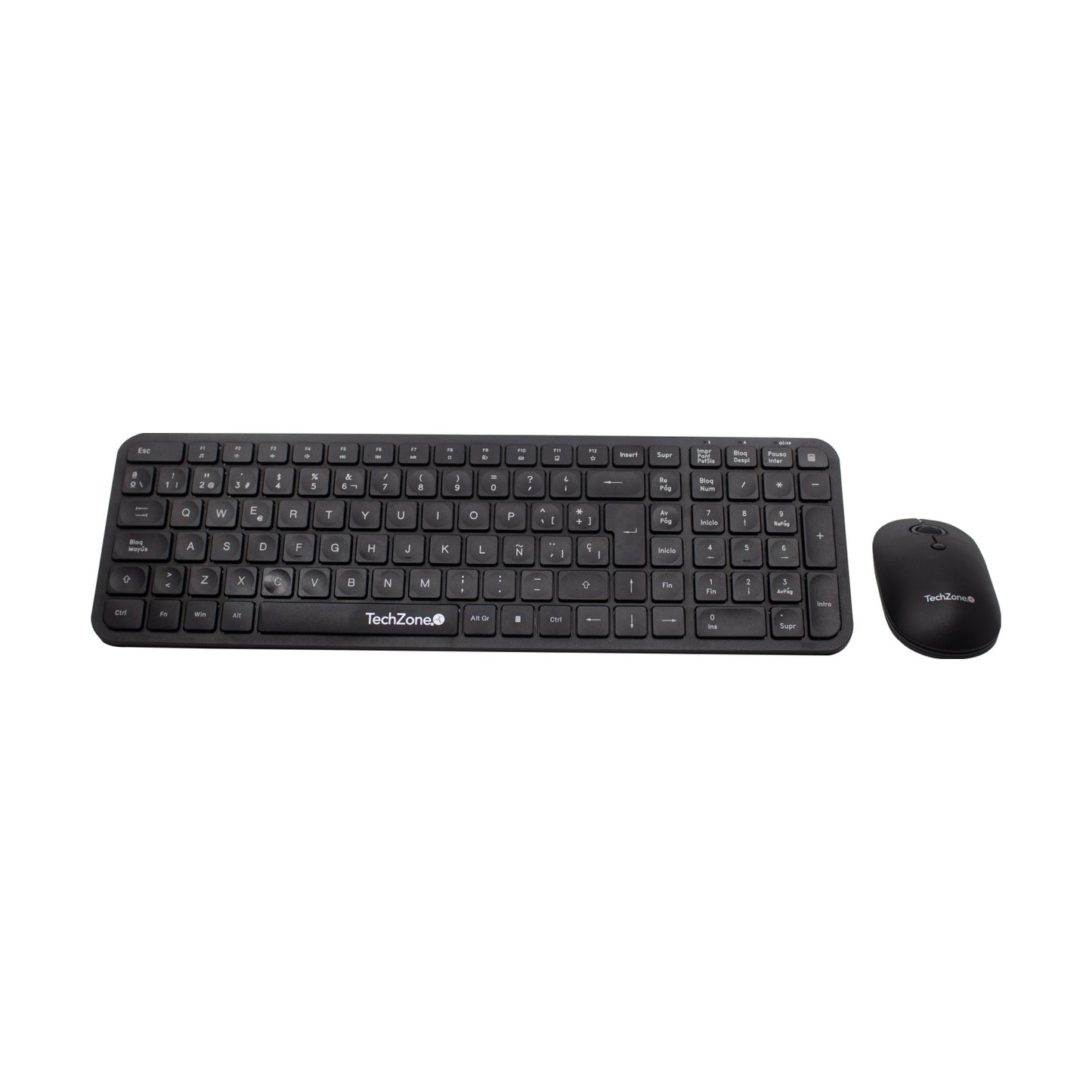 Kit Teclado y Mouse Inalámbrico TECHZONE TZCOMBINA05