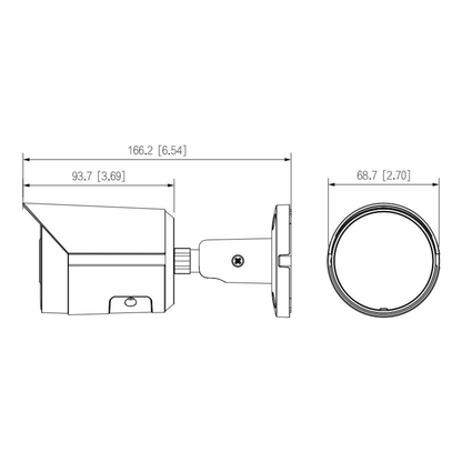 Cámara Bala IP Dahua Technology DH-IPC-HFW2841S-S