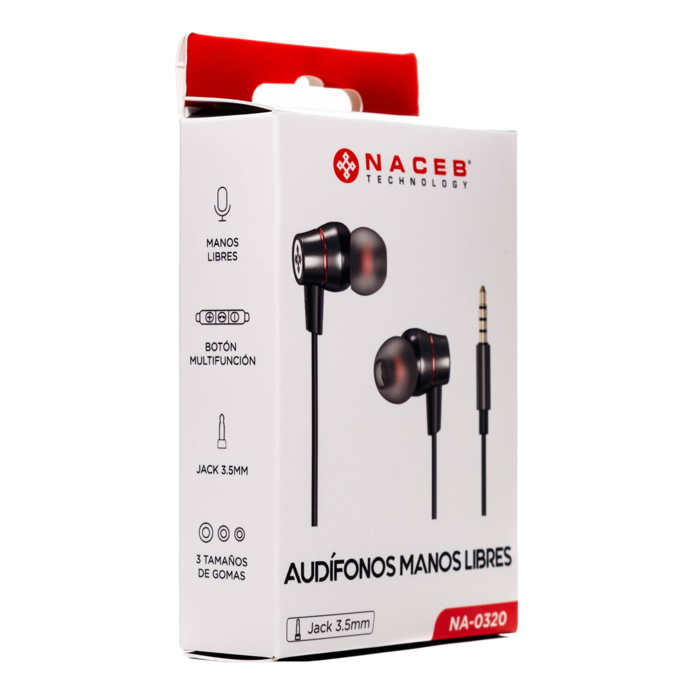 Audífonos Naceb Technology Na-0320