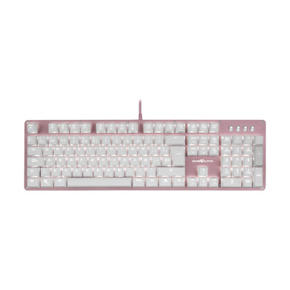 Teclado mecánico GAME FACTOR KBG400-PK-RD