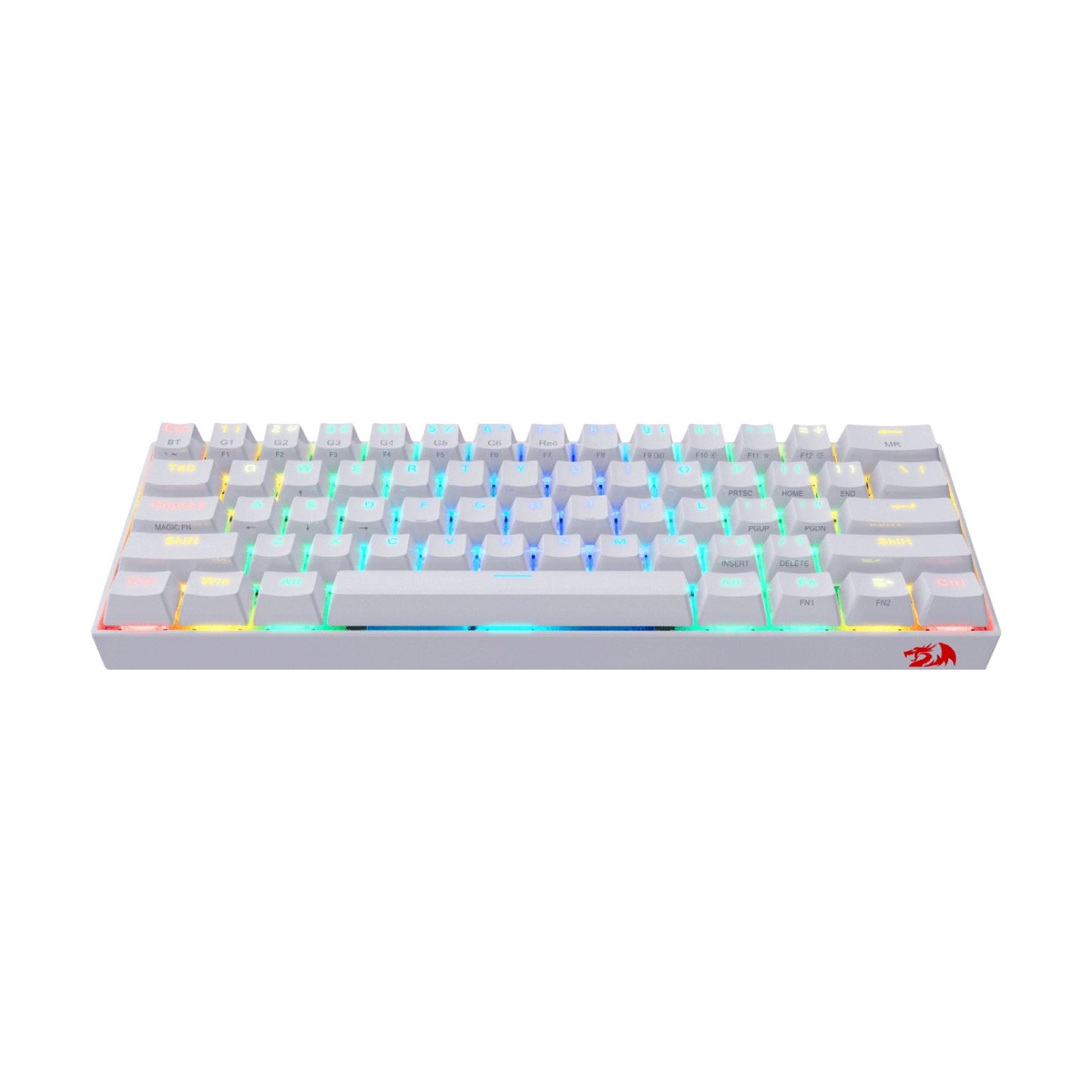 Teclado Mecánico Redragon Draconic White