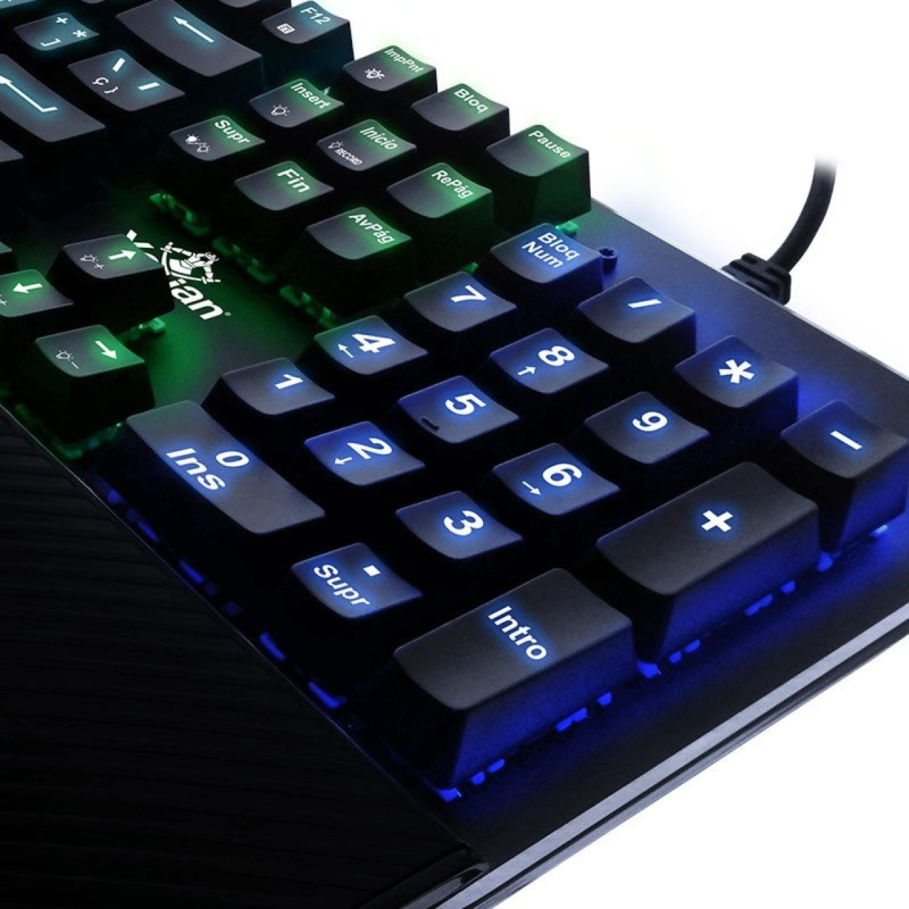 TECLADO GAMER  ME SWAZ RGB Yeyian FLARE SERIE 2000