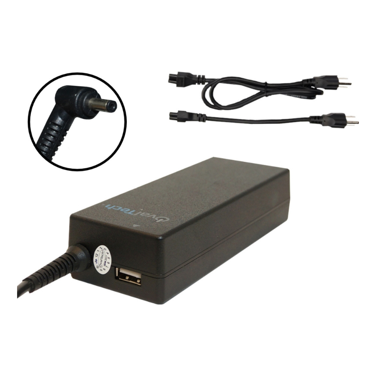 Adaptador de Corriente OVALTECH 19V/1.75AH + USB