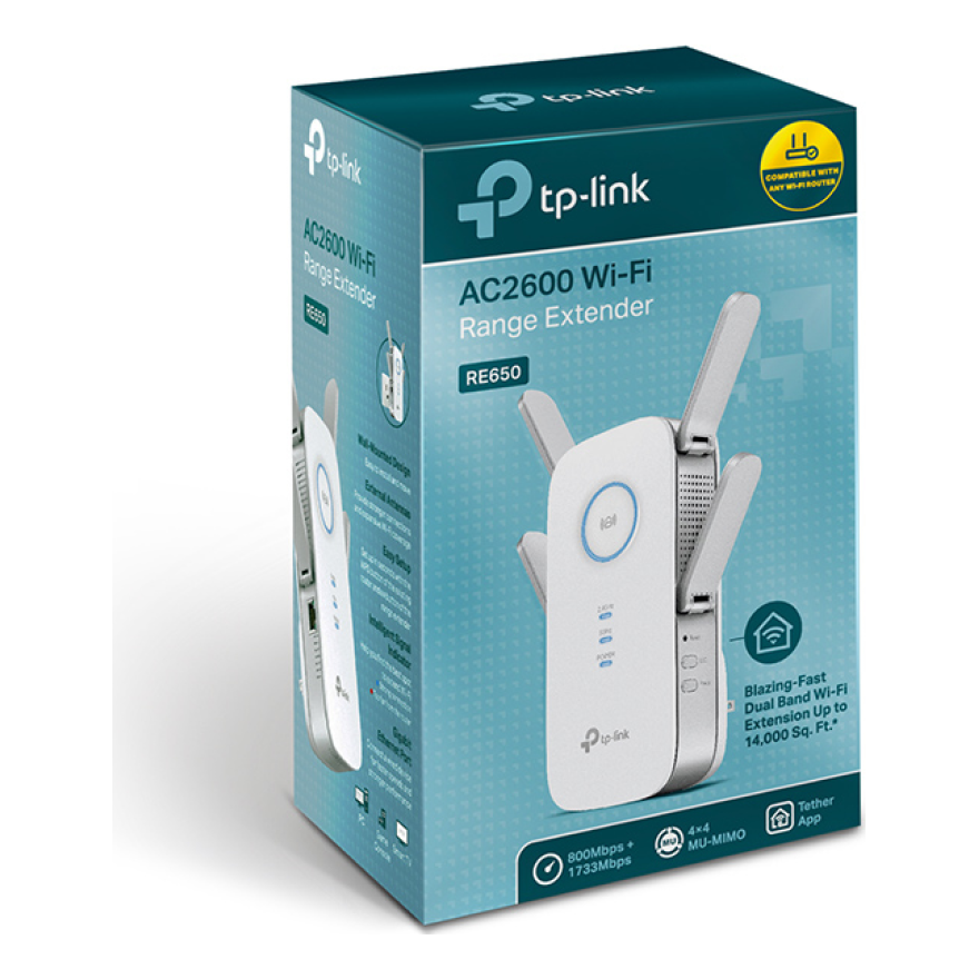 Expansor de Rango Inalámbrico  TP-LINK RE650