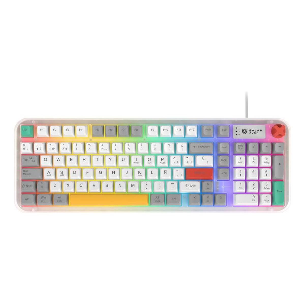 Teclados Gaming Balam Rush KG500F