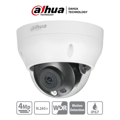 Cámara IP Domo Dahua Technology DH-IPC-HDPW1431R1N-0280B-S4