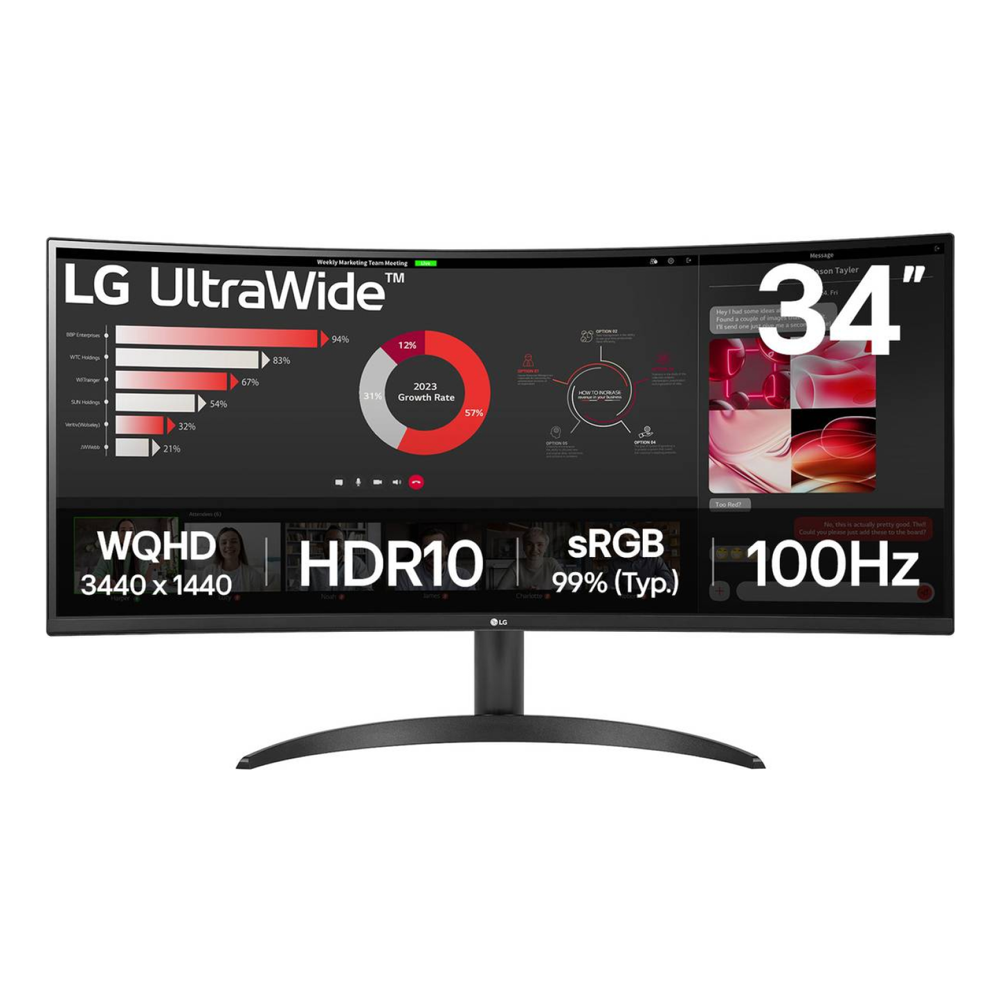 Monitor LG 34WR50QK