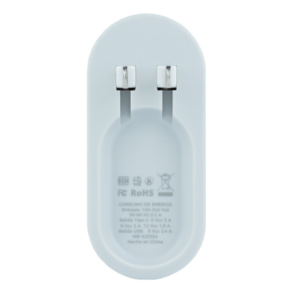 Cargador  Mobifree Cargador de pared 3 puertos USB
