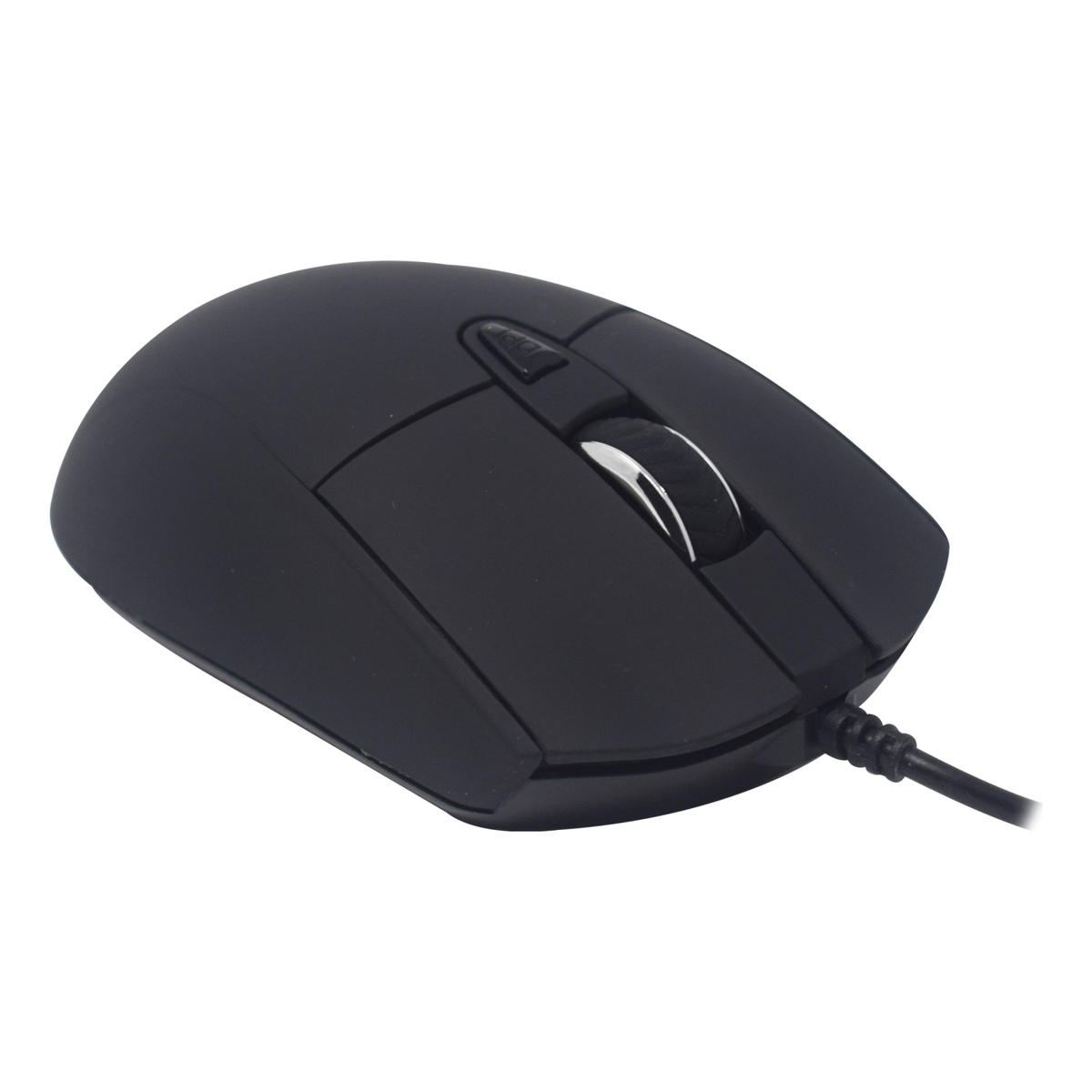 Mouse Naceb Technology NA-0115N USB óptico 2400 DPI 6 botones Negro