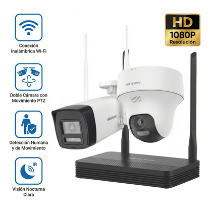 Kits de Videovigilancia HIKVISION NKS422W02H