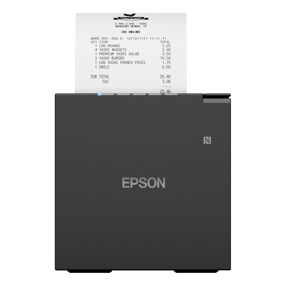Impresora POS Térmica Epson TM-M30III-052 para Tickets con Wi-Fi y Bluetooth, Negra (C31CK50052)