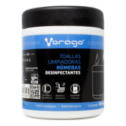 Toallas desinfectantes VORAGO CLN-107