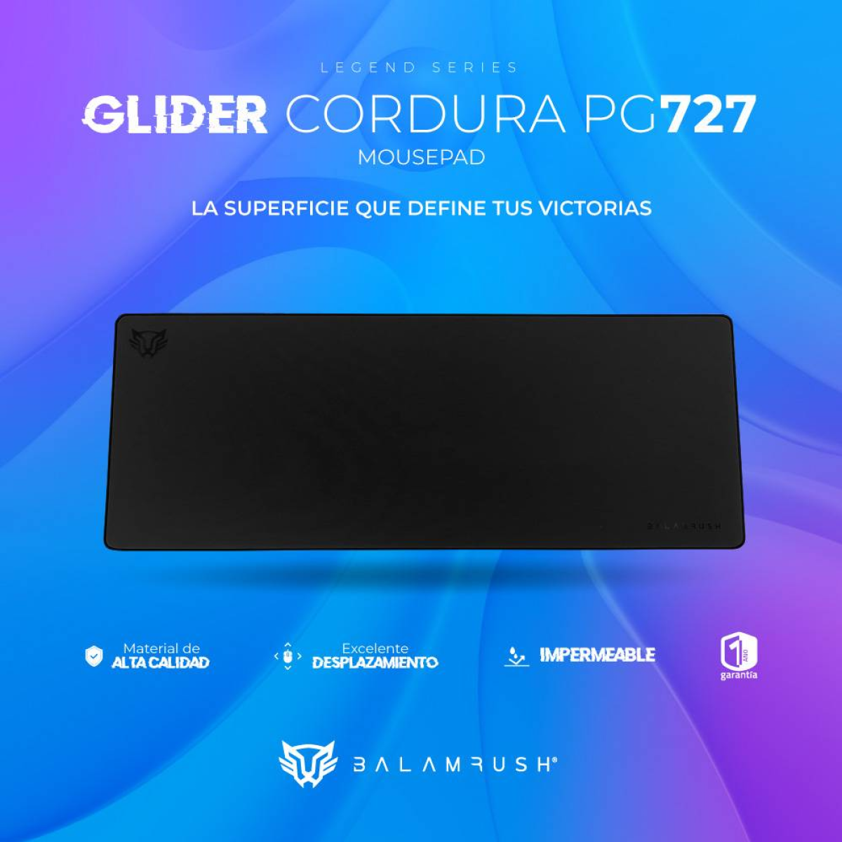 Mouse Pads Balam Rush GLIDER CORDURA PG727