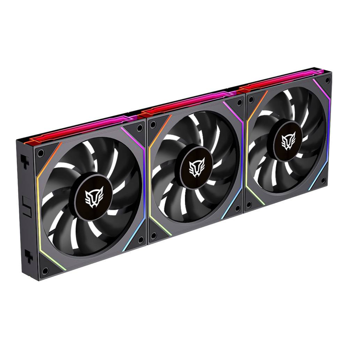 Kit de 3 Ventiladores Balam Rush Eolox Link EXL95 de 120 mm (BR-942089)