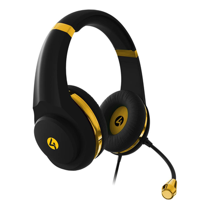 Auriculares Gaming 4Gamers XP-GOLDBLK-M-4G