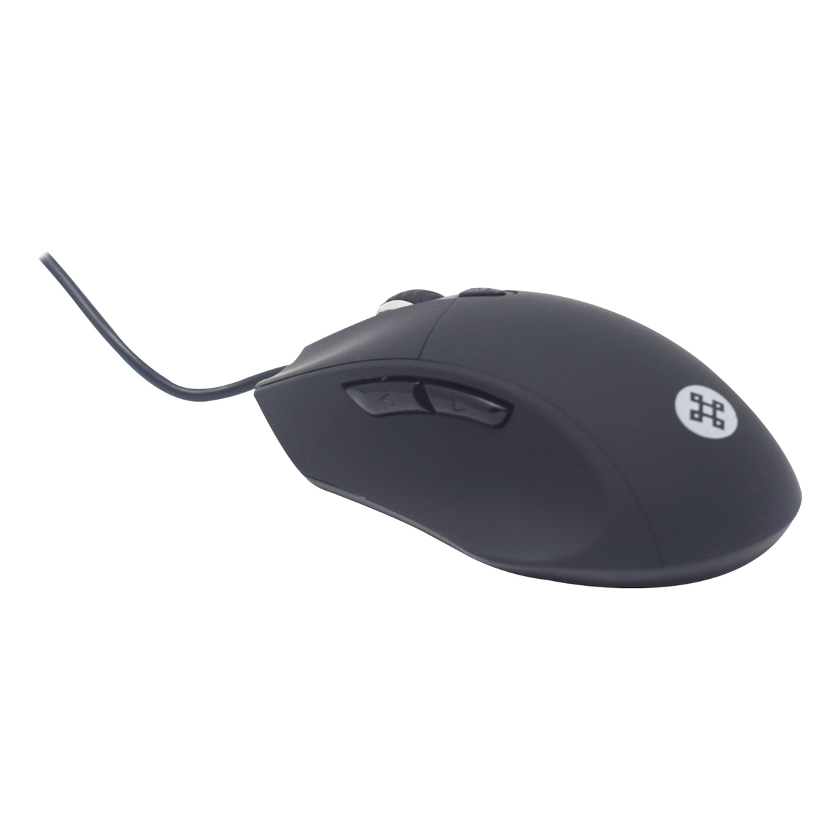 Mouse Naceb Technology NA-0115N USB óptico 2400 DPI 6 botones Negro