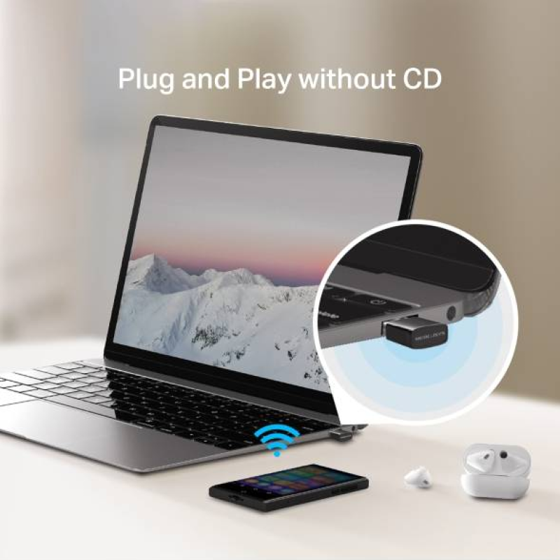 Adaptadores USB Red MERCUSYS MA12N