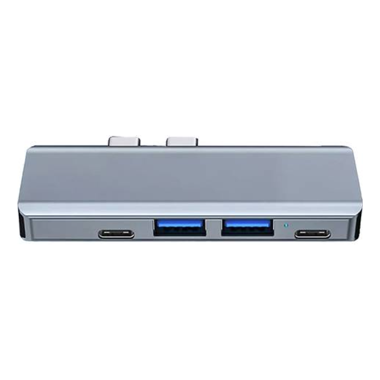 Docking Station URBAN BALANCE UB52 5 en 1 Ubp Hub Adaptador con 5 Entradas USB-A y Tipo C Carga Máxima PD