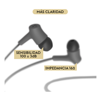 Auricular Braided con Micrófono Hune Haya