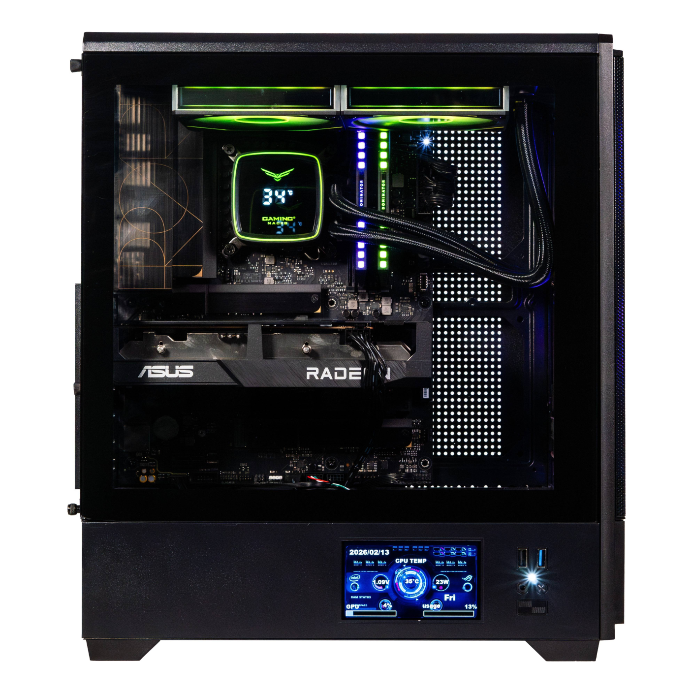 Gabinete Naceb Technology NA-0658LCD