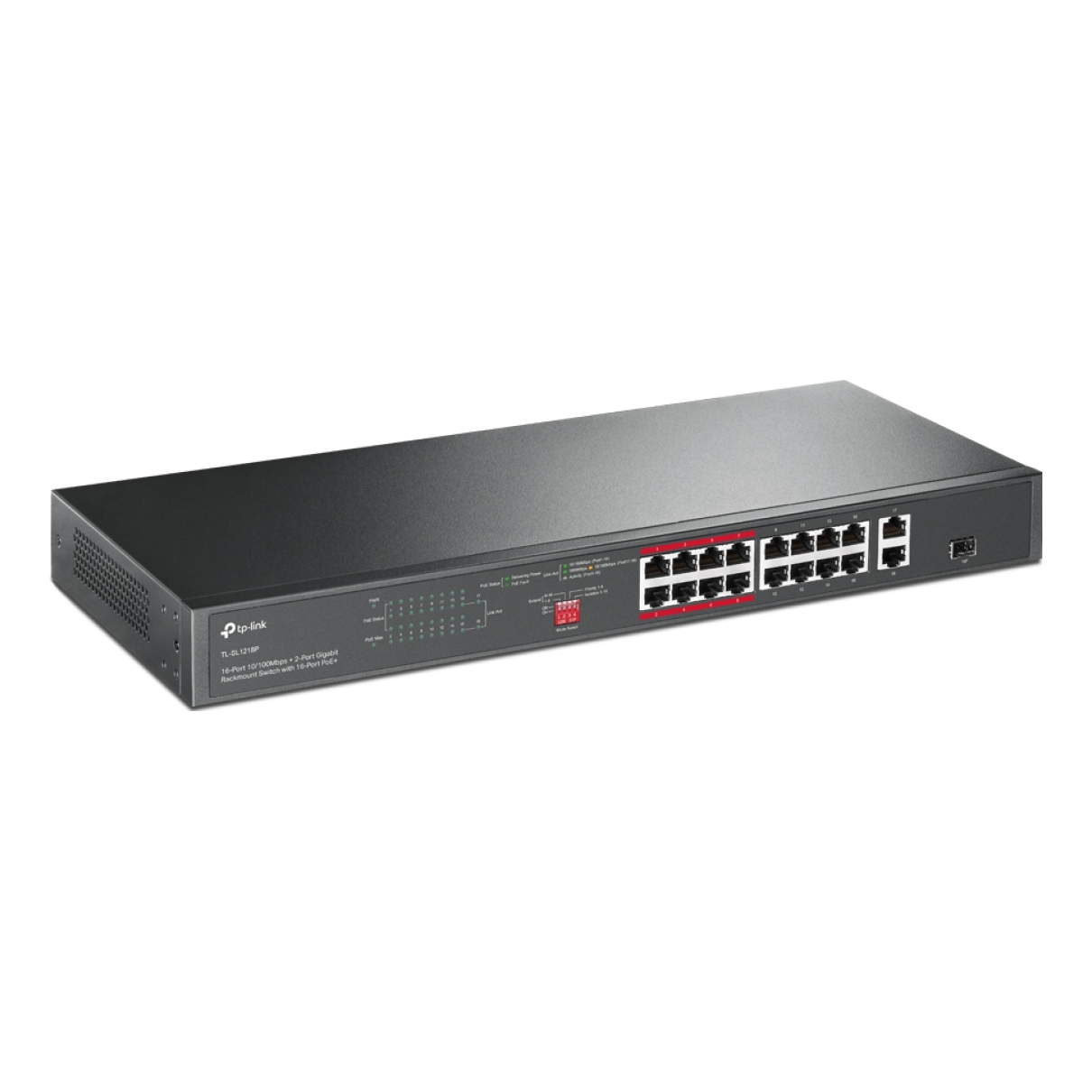 Switch POE TP-LINK TL-SL1218P