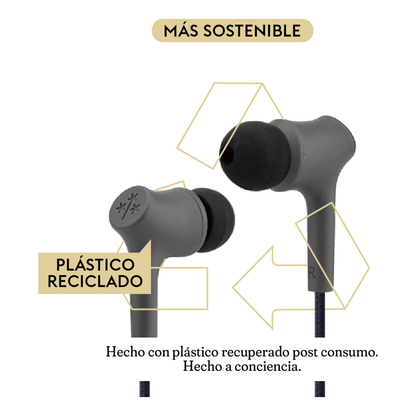 Auricular Braided con Micrófono Hune Haya