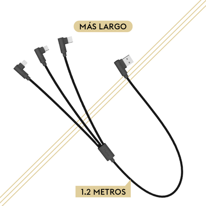 Cables 3 en 1  Hune Hiedra