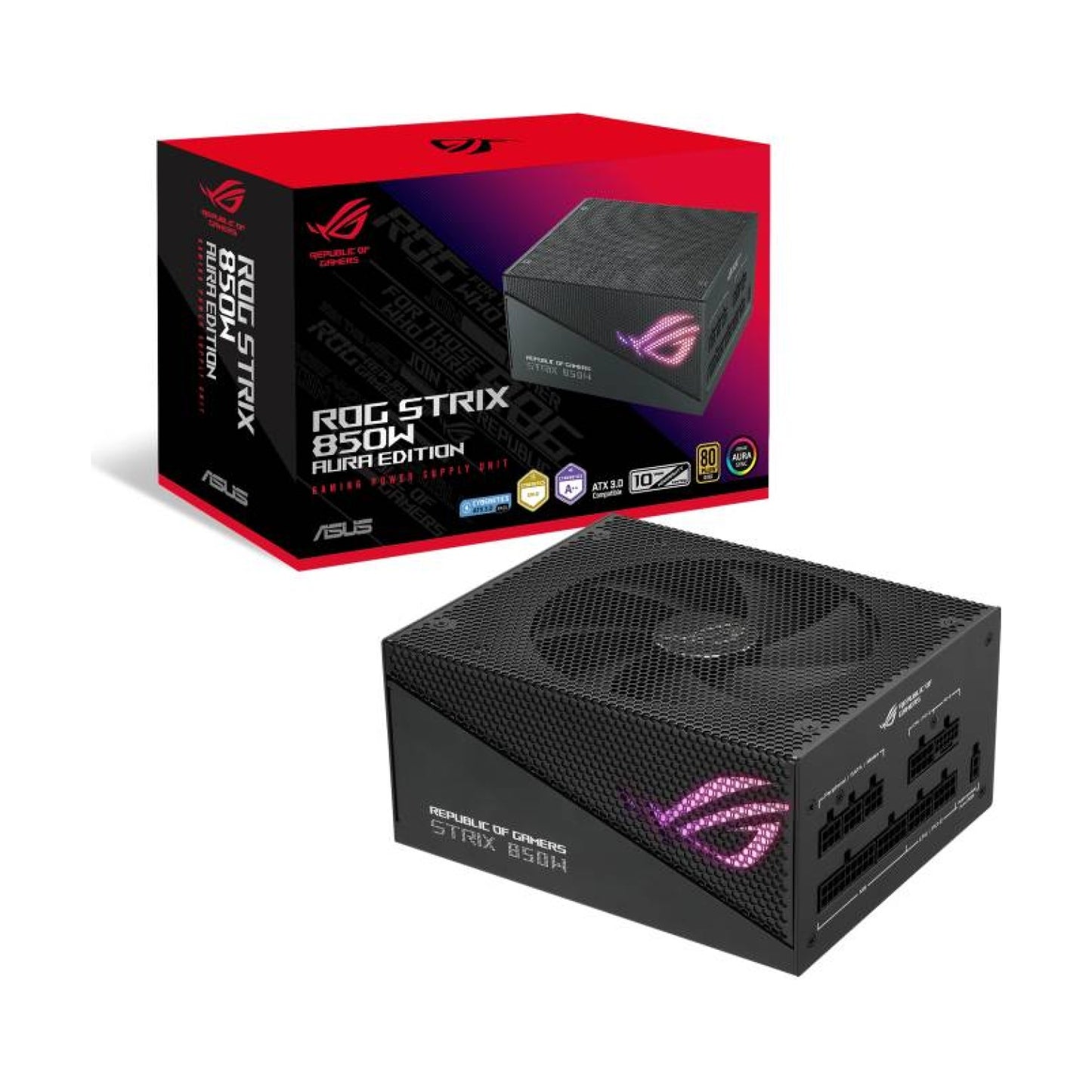 Fuente de poder ASUS ROG-STRIX-850G-AURA-GAMING