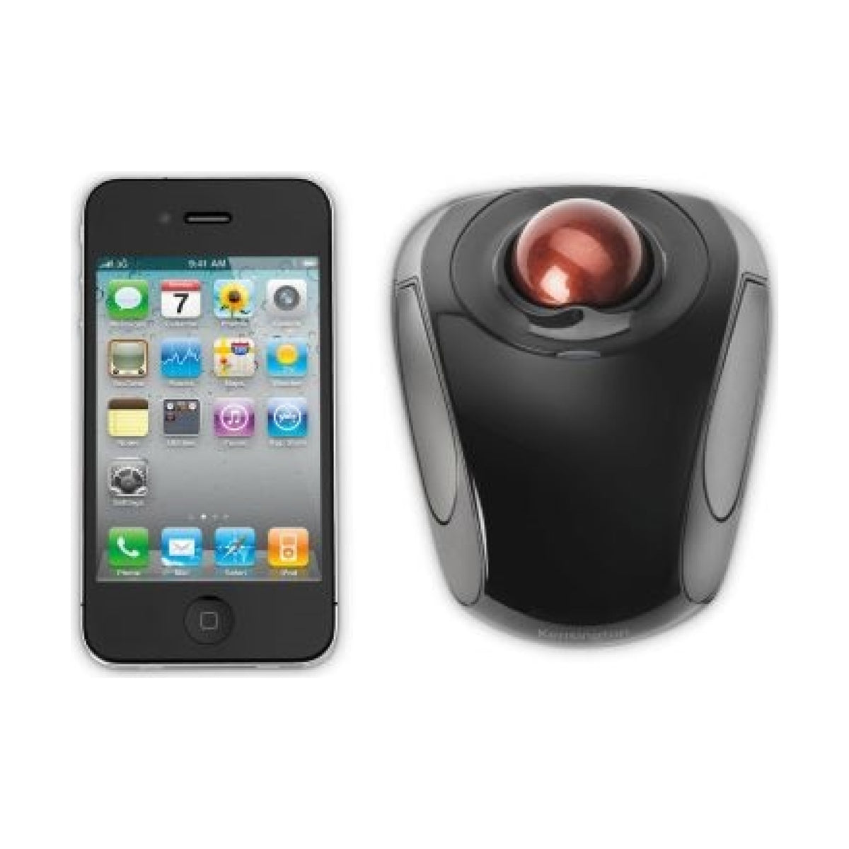 Trackball KENSINGTON K72352US inalámbrico 2.4 GHz Trackball Negro