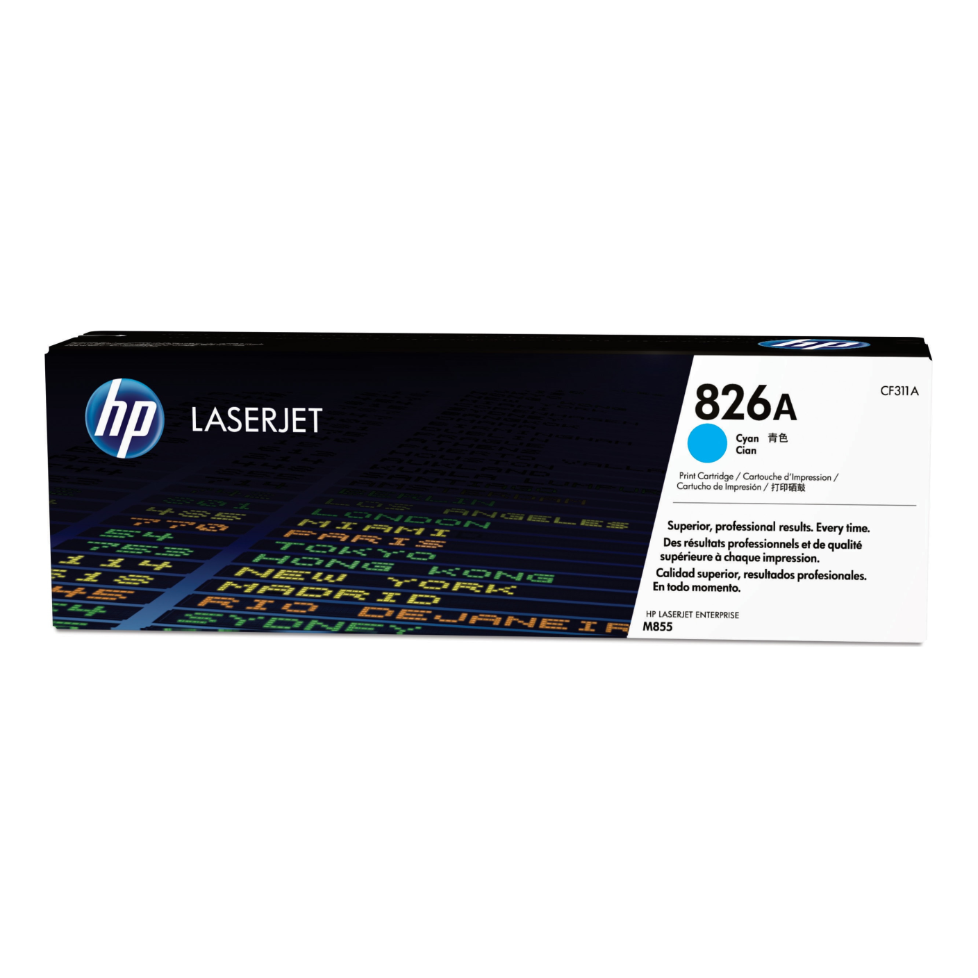 Tóner HP Original 826A Cian – Para LaserJet Pro M452, Color LaserJet Enterprise MFP M577, LaserJet Enterprise MFP M577 (CF311A)
