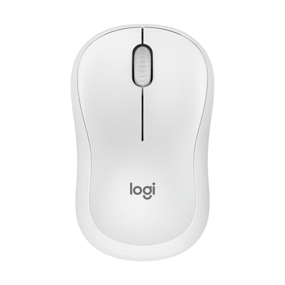 Mouse Logitech M240 Bluetooth óptico 4000 DPI 3 botones silencioso Blanco (910-007116)