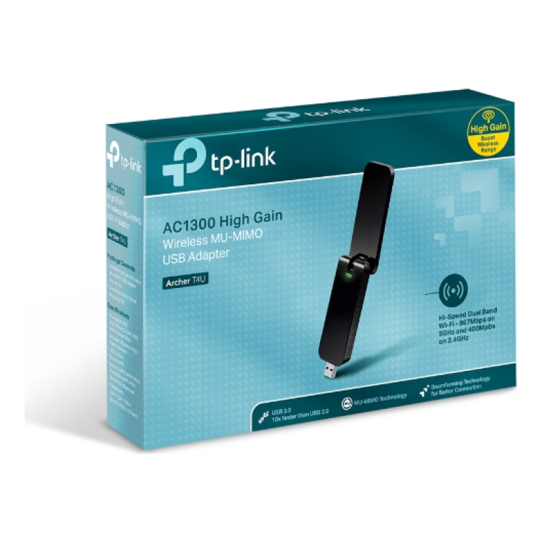 Adaptador USB  3.2 Dual Band  TP-LINK Archer T4U