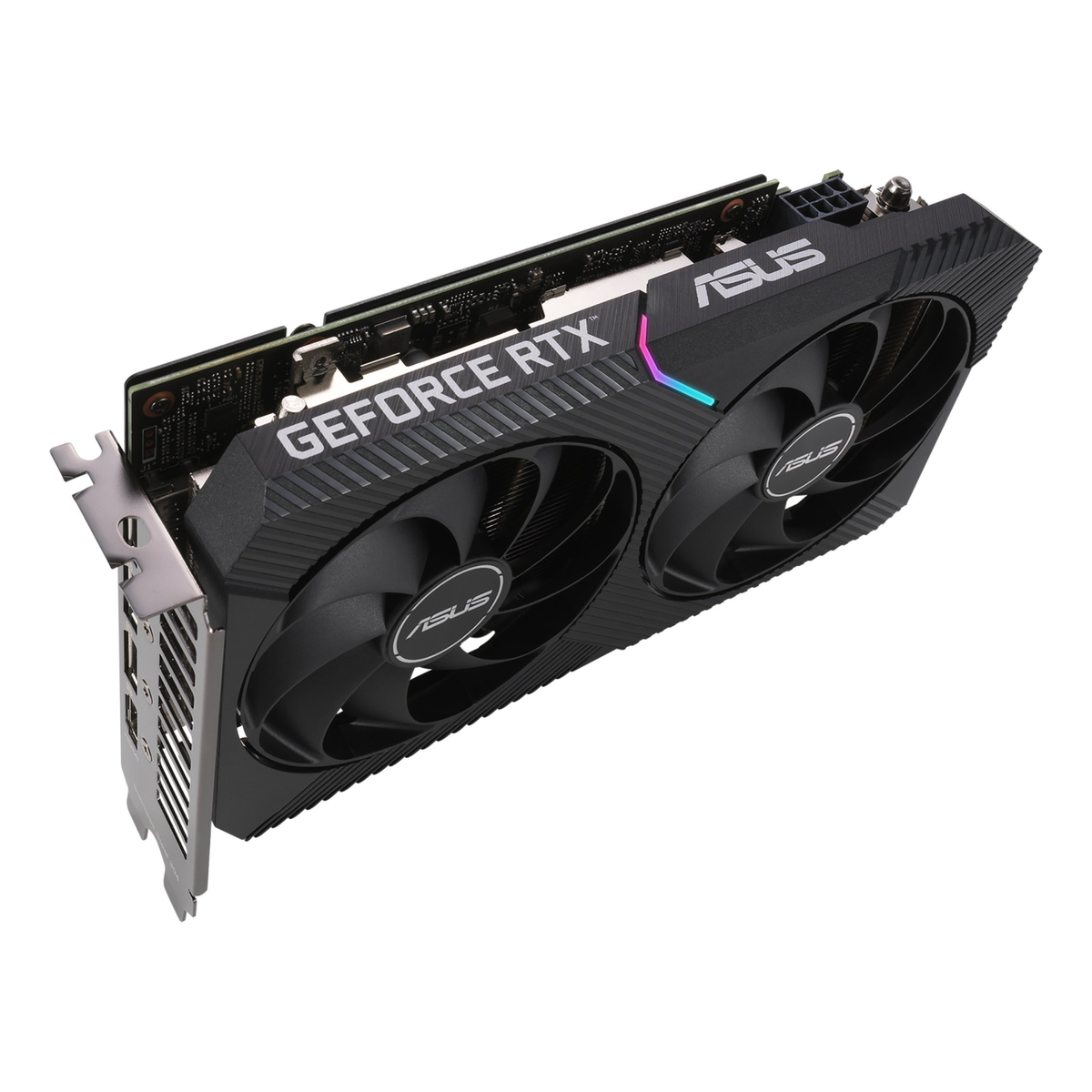 Tarjeta de Video ASUS DUAL-RTX3060-O12G-V2 NVIDIA GeForce RTX 3060 12 GB 2 Ventiladores