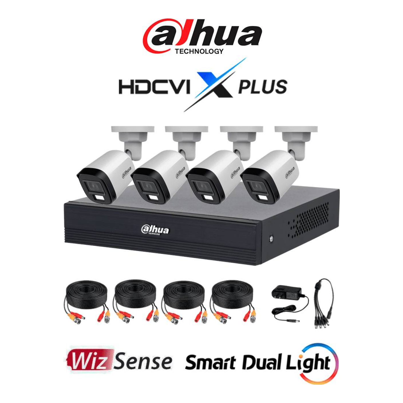 Kits de Videovigilancia Dahua Technology KITXVR1B04-I/T/4-B1A21N