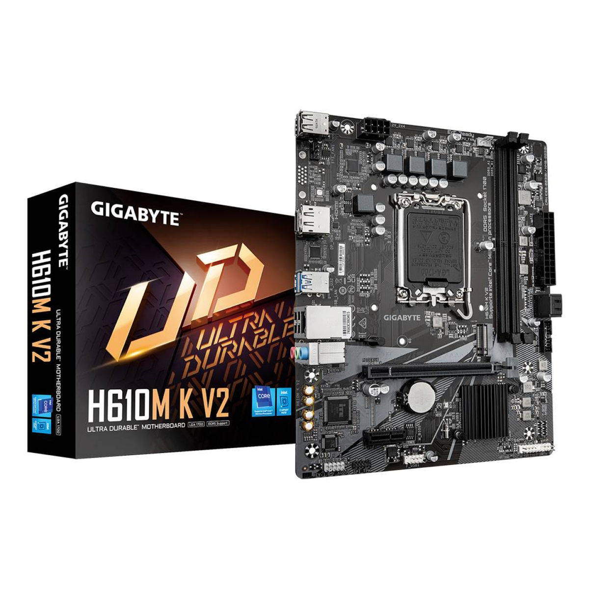 Motherboard Gigabyte H610M K V2 ATX DDR5