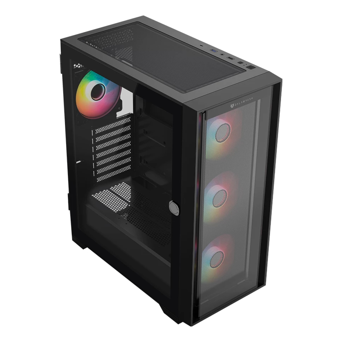 Gabinete Gaming Balam Rush Carbono Twin Mate 7000 (BR-938792)