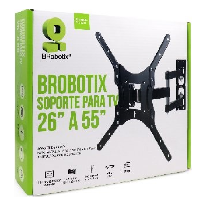 Soporte de pared BROBOTIX 651589