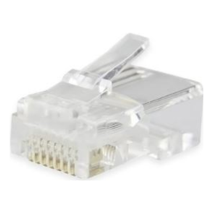 Plugs de Red RJ45, CAT6 Bote 100 Pzs BROBOTIX 263861
