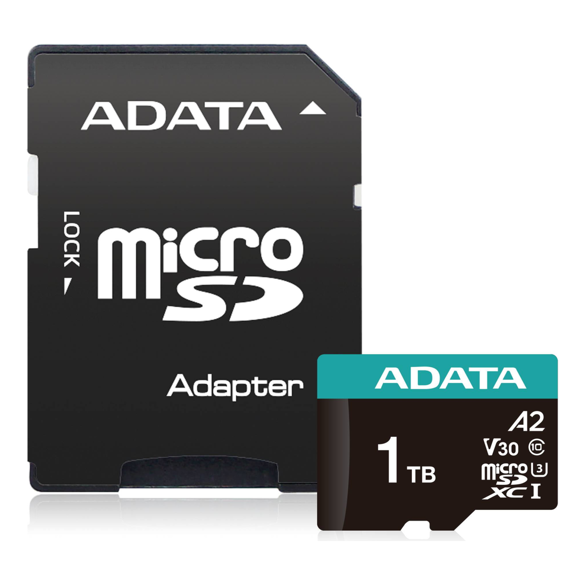 Tarjeta de Memoria microSDHC ADATA Premier Pro 1 TB UHS-I U3 V30 A2 Clase 10 (AUSDX1TUI3V30SA2-RA1)