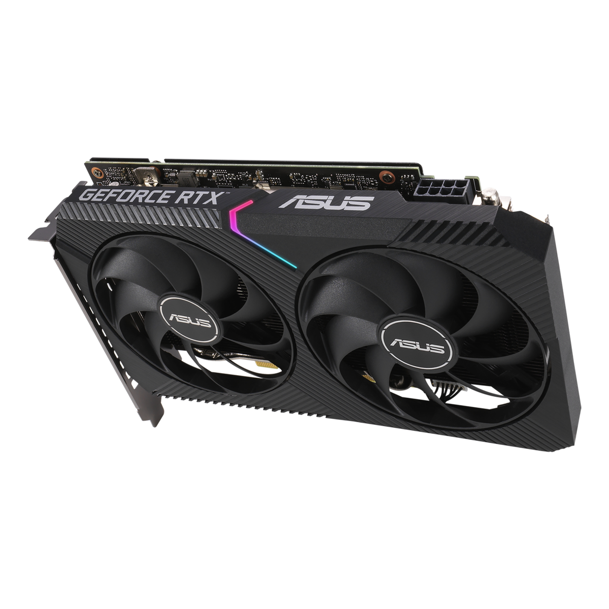 Tarjeta de Video ASUS DUAL-RTX3060-O12G-V2 NVIDIA GeForce RTX 3060 12 GB 2 Ventiladores