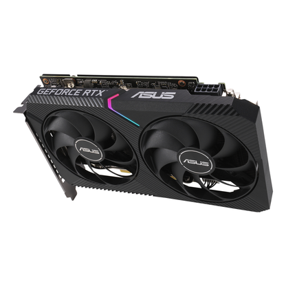 Tarjeta de Video ASUS DUAL-RTX3060-O12G-V2 NVIDIA GeForce RTX 3060 12 GB 2 Ventiladores