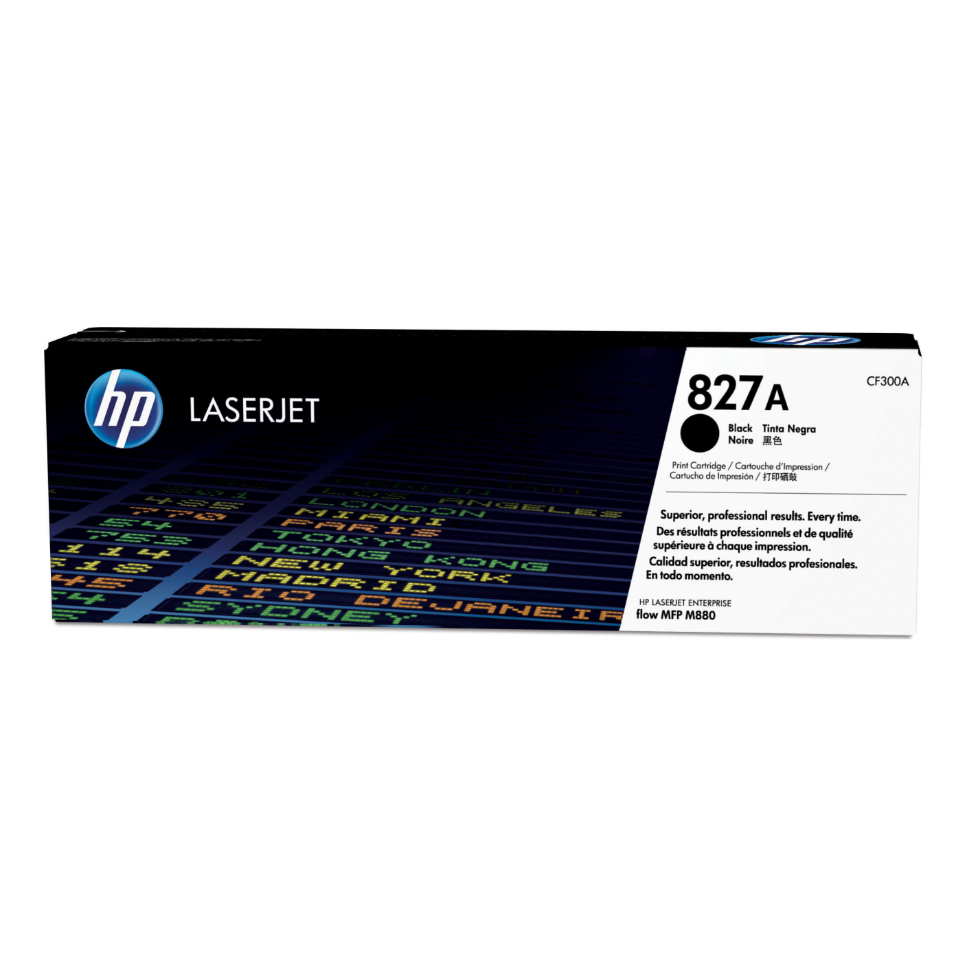 Tóner HP Original 827A Negro – Para LaserJet M501, LaserJet M506, LaserJet M527 (CF300A)
